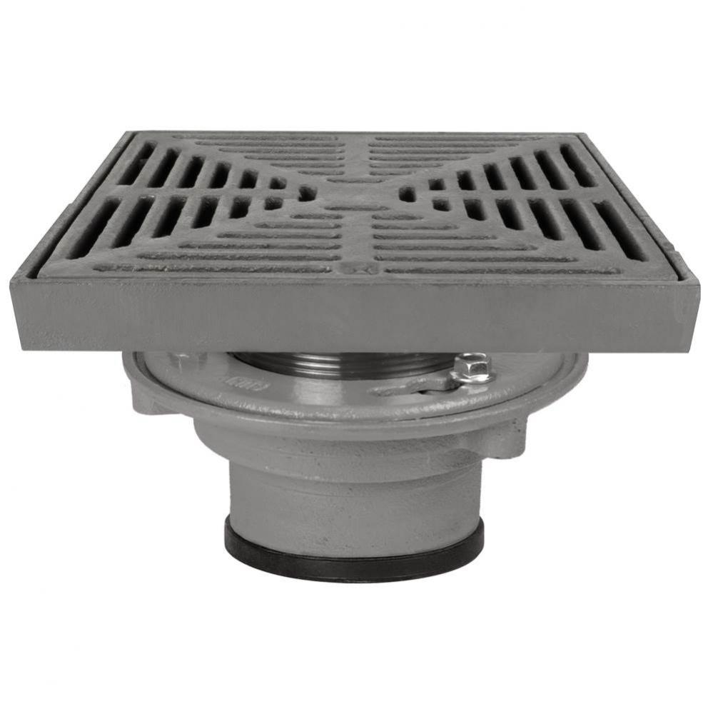 Adj Flashing Drain 2 Pj 9di R&s Sqr