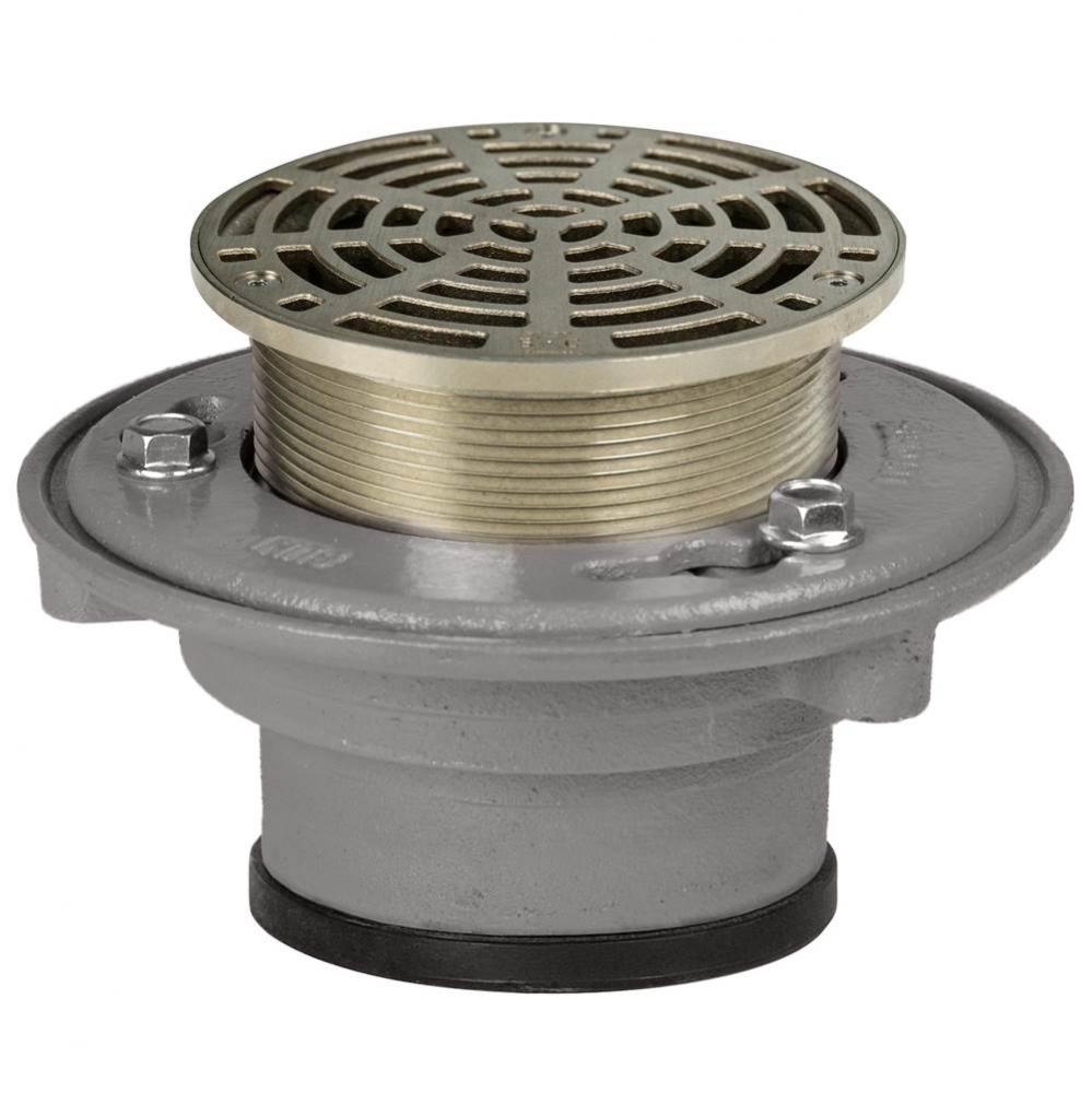 Adj Flashing Drain 3 Pj 5nb R&s Rnd