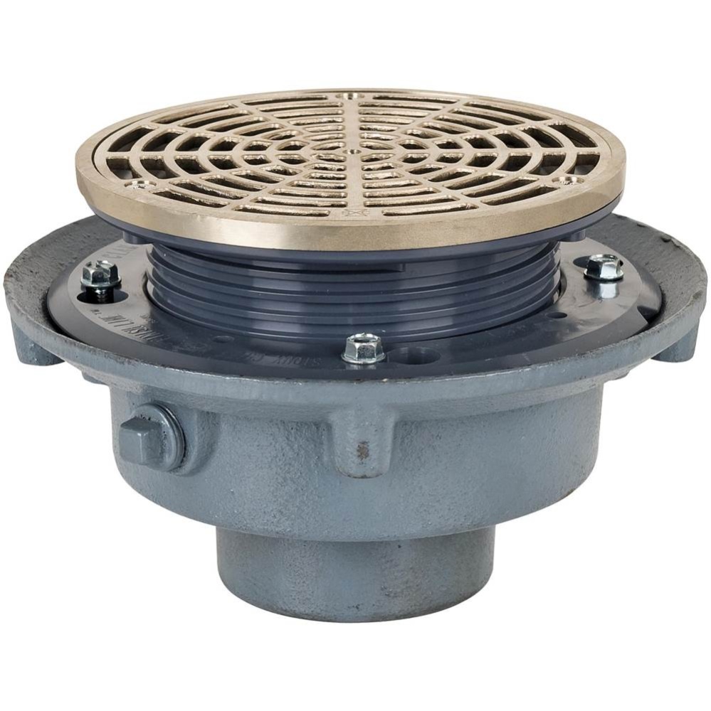 Adj Flashing Drain 2 Nh 6nb R&s Rnd