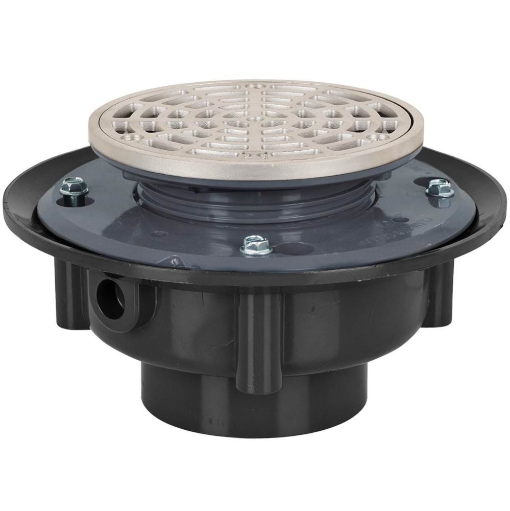 Adj Flashing Drain 2 Abs 5ss R&s Rnd