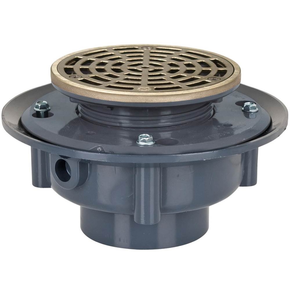 Adj Flashing Drain 2 Pvc 5nb R&s Rnd