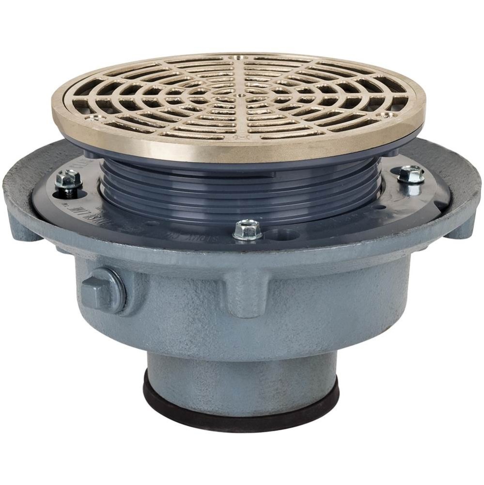 Adj Flashing Drain 2 Pj Ci 6Nb R And S Rnd