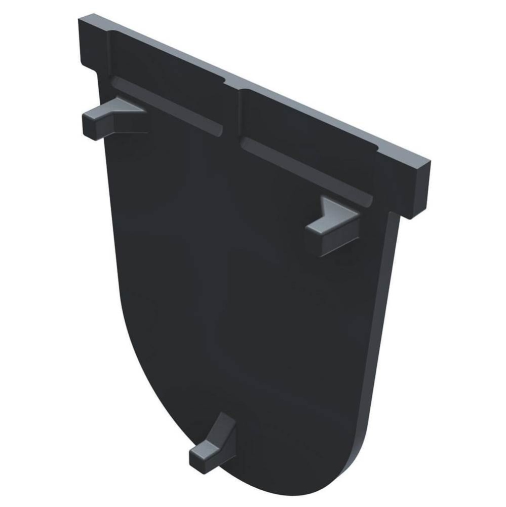 Hydrotec 8in  Closed End Cap - 1 Piece Iron