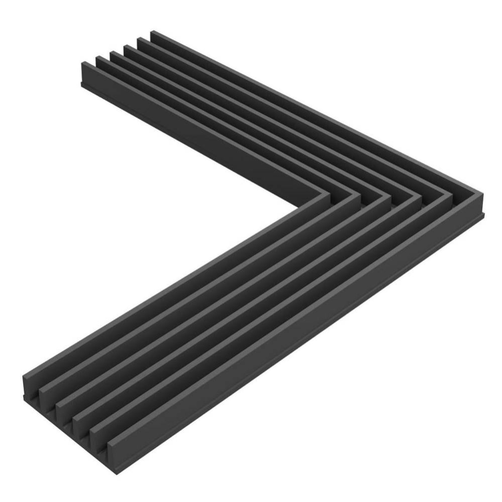 Hydroline 4.5in Iron Ell Section - Two Pcs