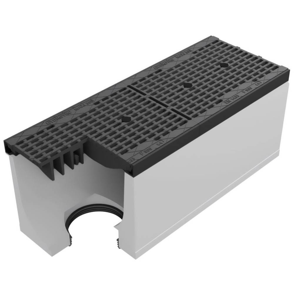 Maxi 300 1m - Botm Out - Class F Ada Ductile Grate 15.75in