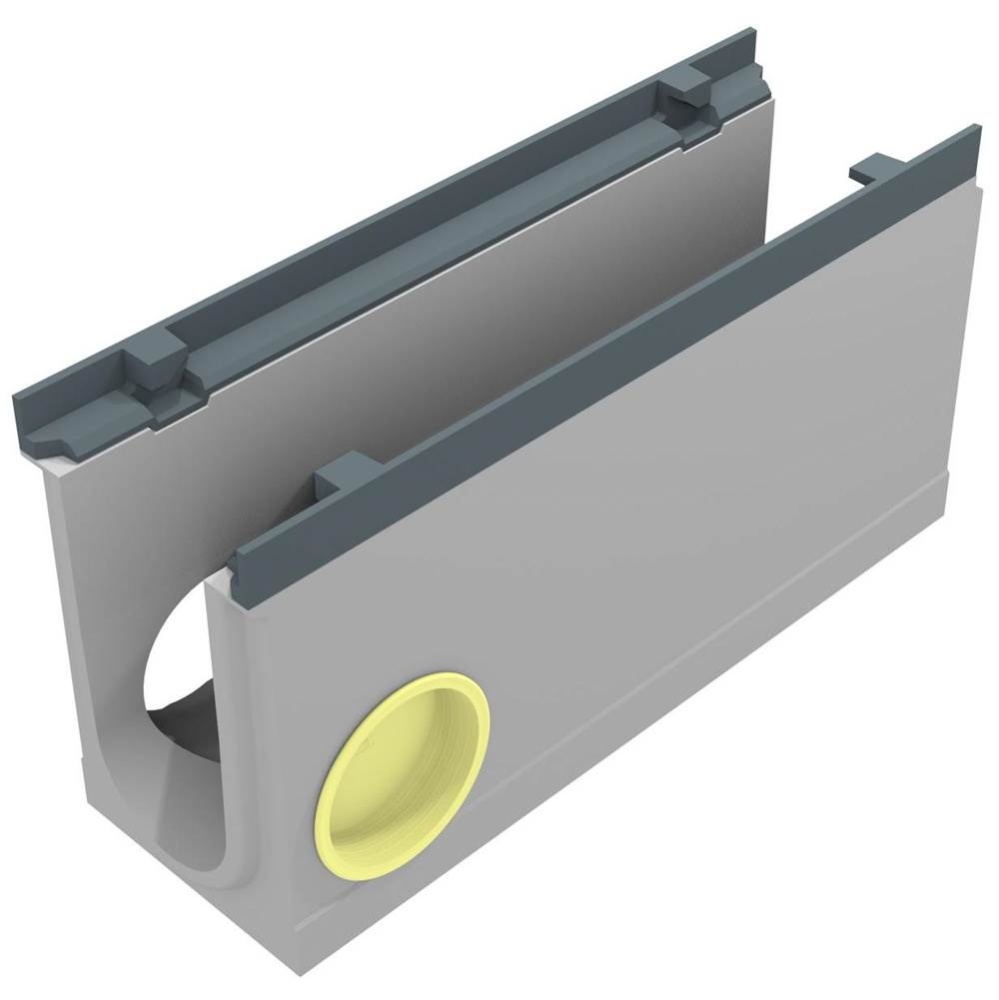 Maxi 100 1/2m Neutral Channel - Side Out - 10.2in