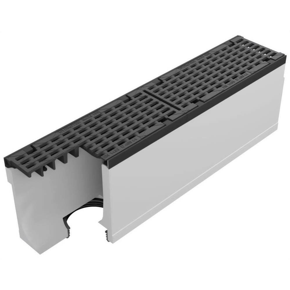 Maxi 150 1m Neut Botm Out - Class D Ada Ductile Grate 12.20in