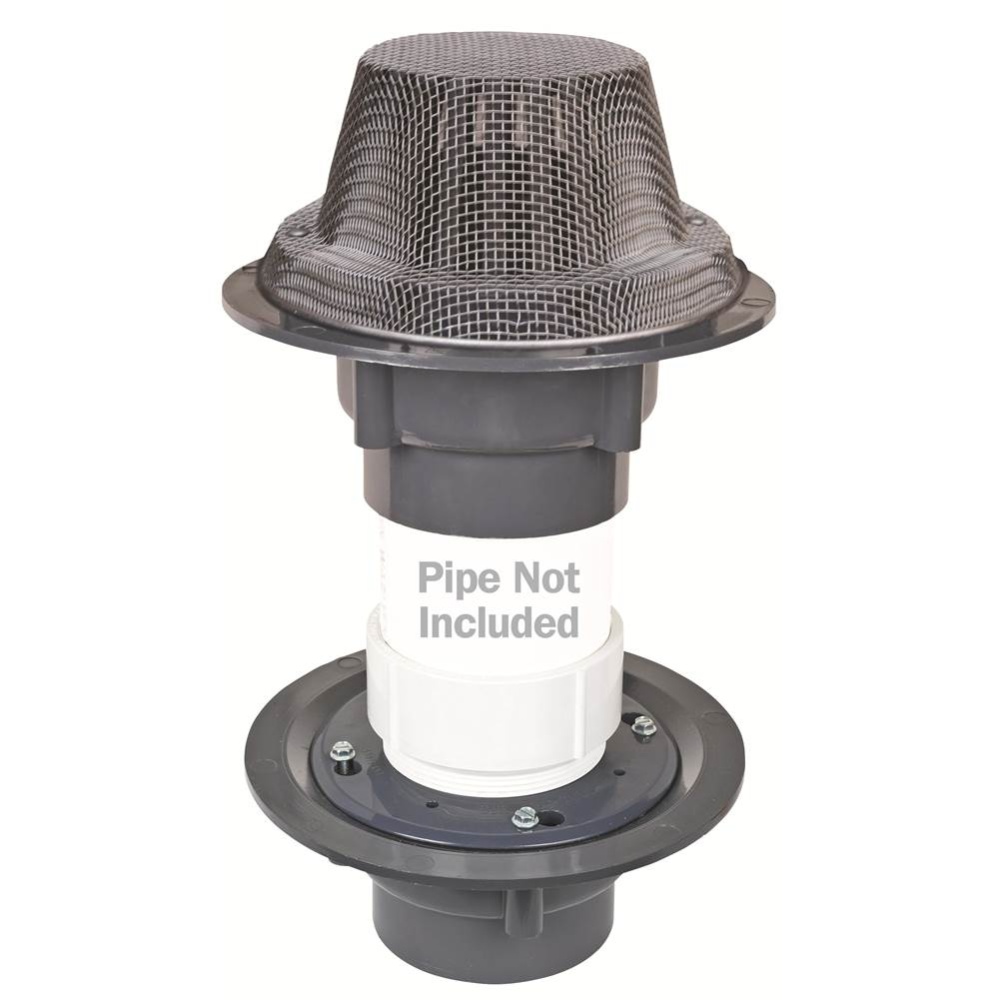 Planter Area Drain 3 Pvc Poly