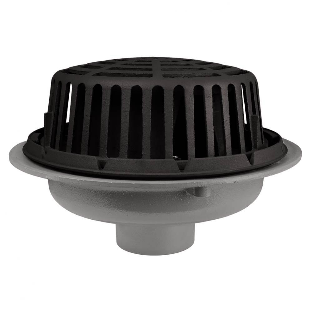 Roof Drain Adj Weir 15dia 4nh - Ci Dm