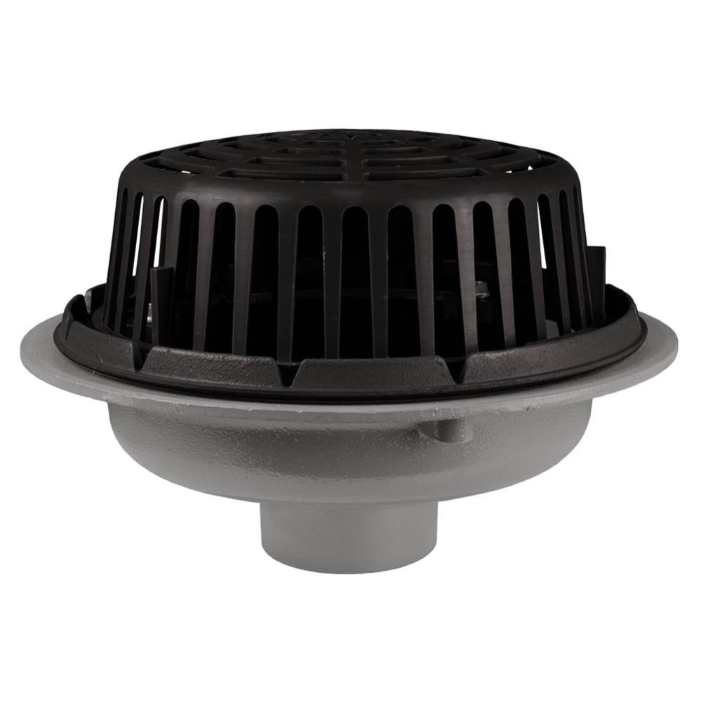 Roof Drain Adj Weir 15dia 4nh - Poly Dm