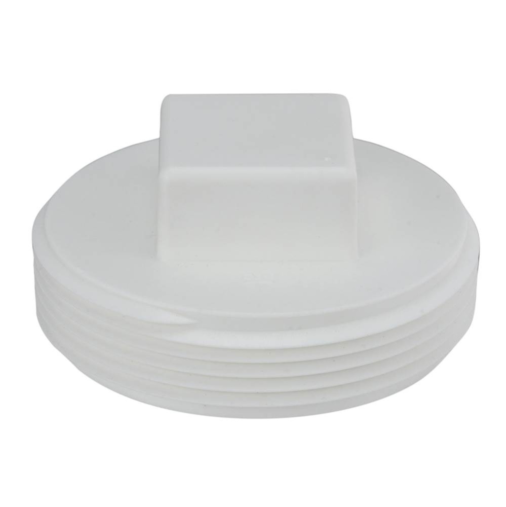 Plug Pp Wht 3 Raised Sq Hd