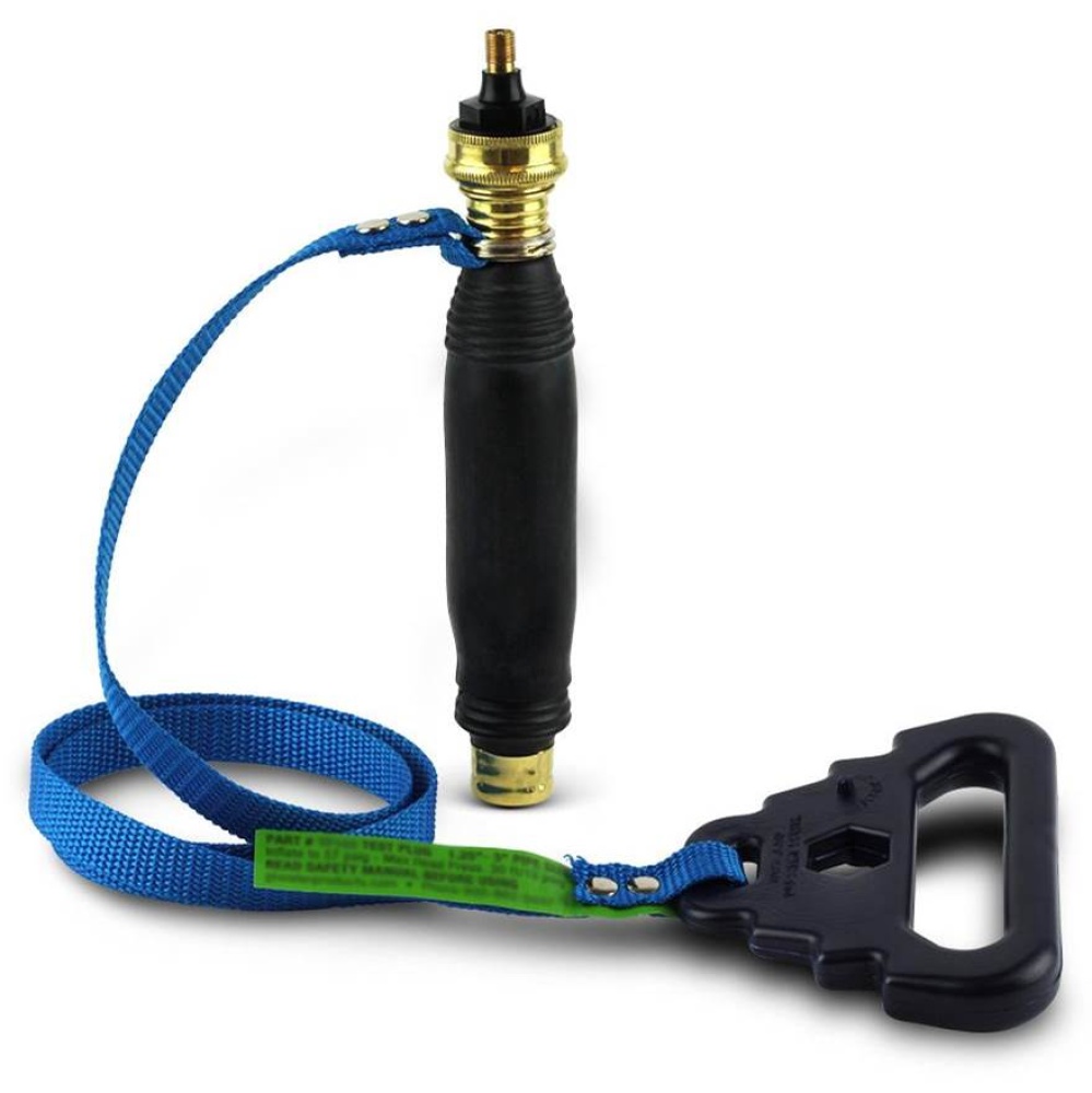 Test Plug 1.25''- 3'' Long W/3' Strap