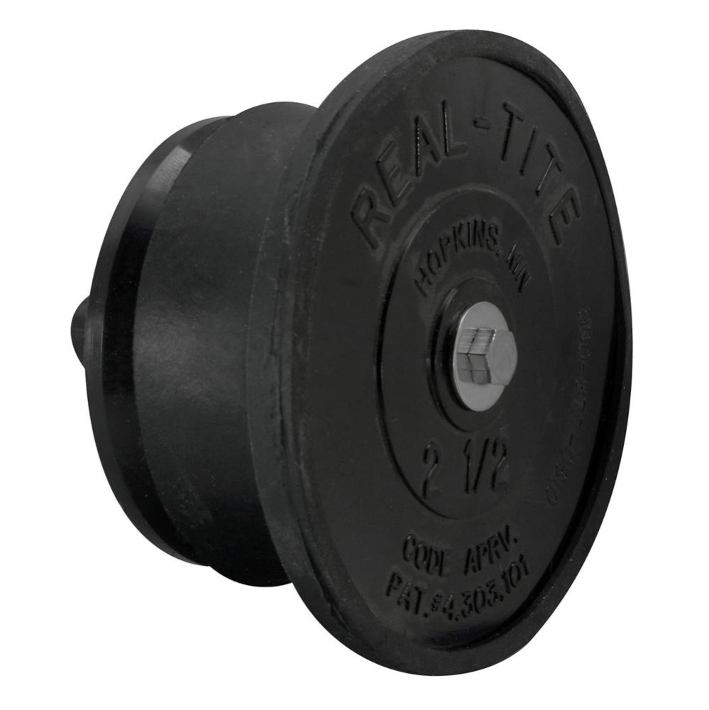 Plug Realtite Abs 2-1/2 Hex Head