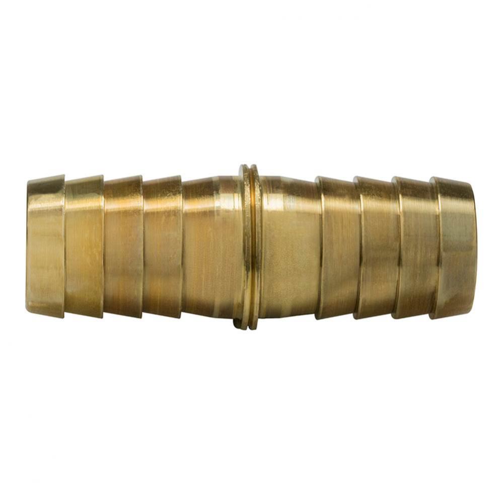 Coupling 5/8 x 5/8 Barb Brass Nl 1/bg