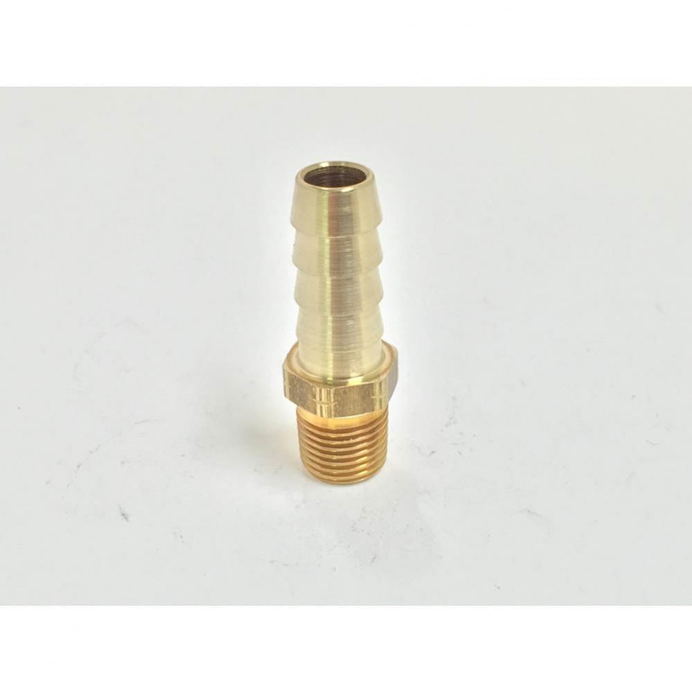 Adapter 5/16 Barb x 1/8 Mip Brass Nl 1/bg