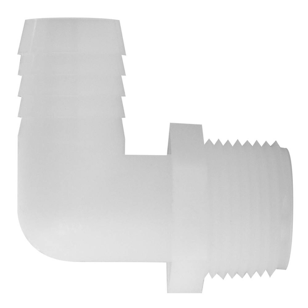 17100656 - Elbow 3/4 Barb x 3/4 Mip Nylon 1/bg