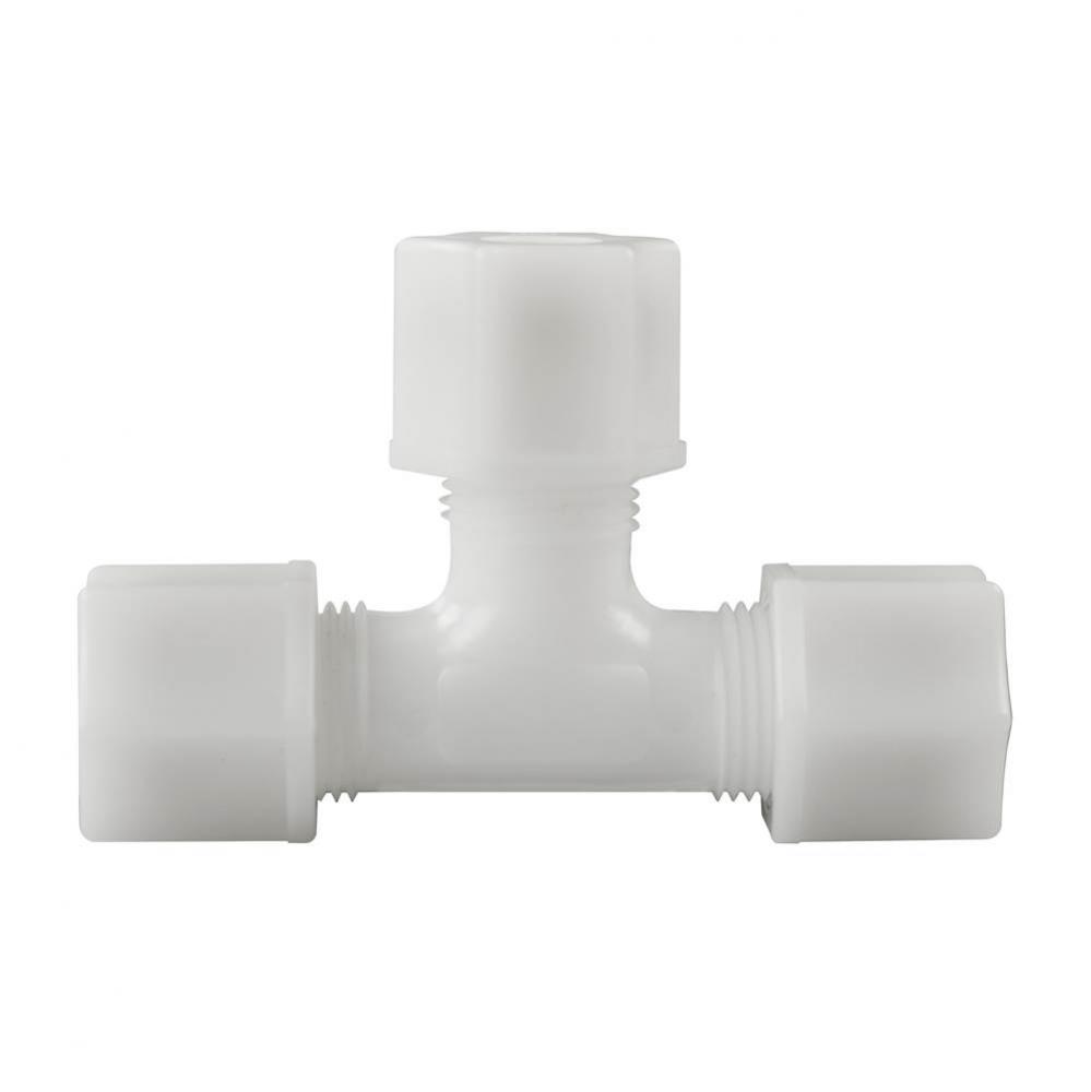 17104042 - Tee 3/8 Od Nylon Compression 1/bg