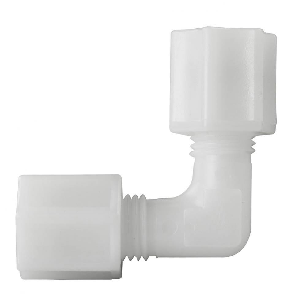 17104050 - 90 Elbow 1/4 Od Nylon Compression 1/bg