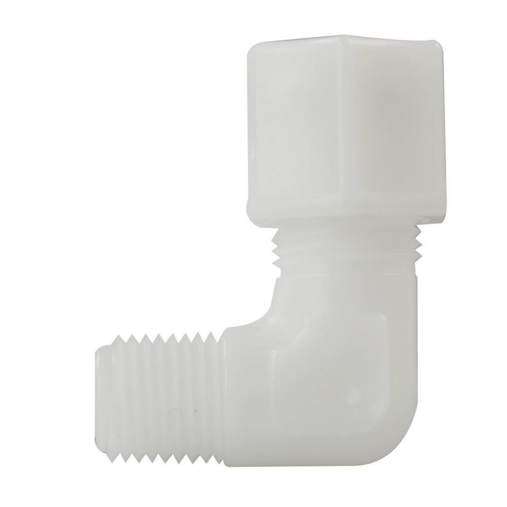 17104092 - 90 Elbow 1/4 Od x 1/4 Mip Nylon Compression 1/bg