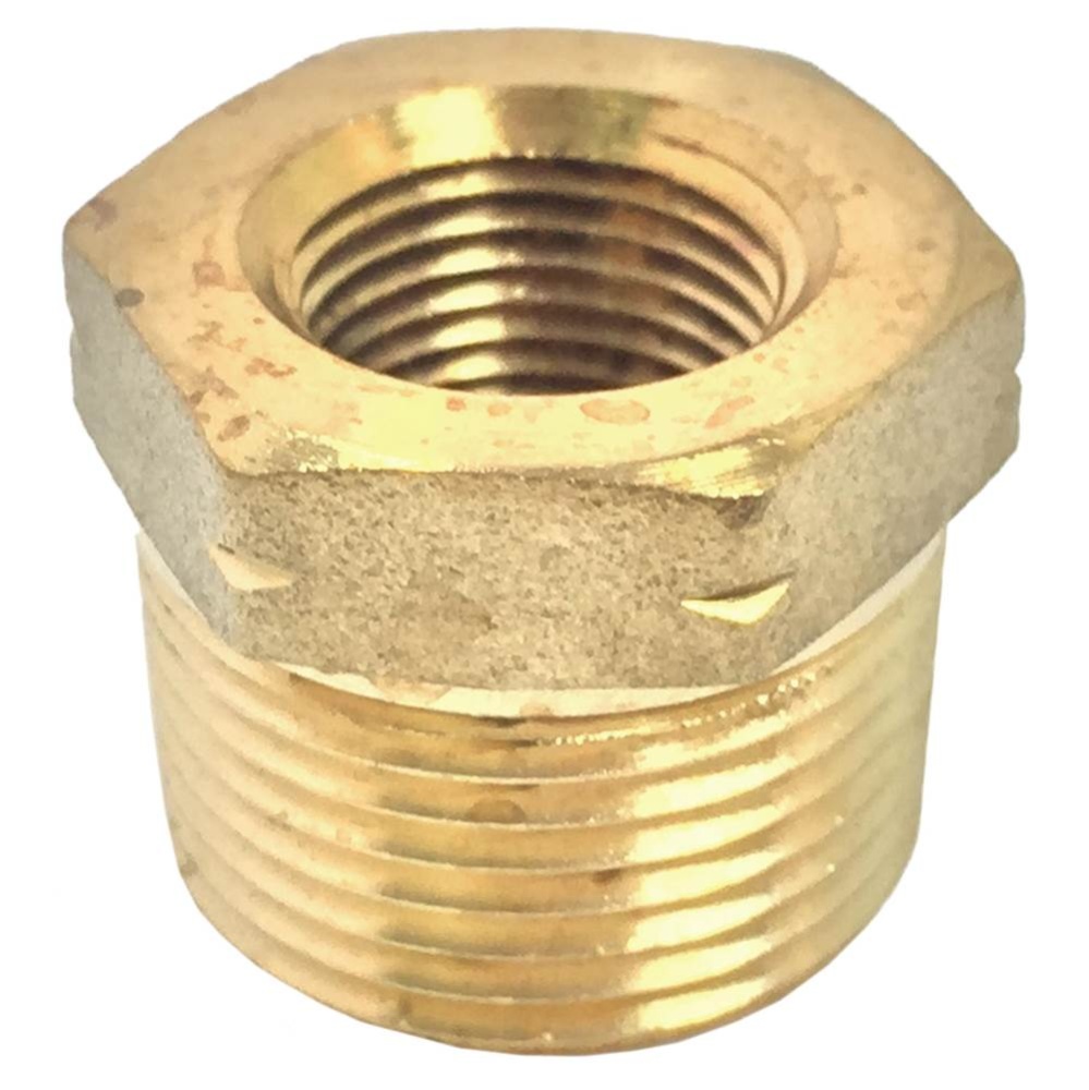 Hex Bushing 1/4 Mip x 1/8 Fip Barstock Nl 1/bg