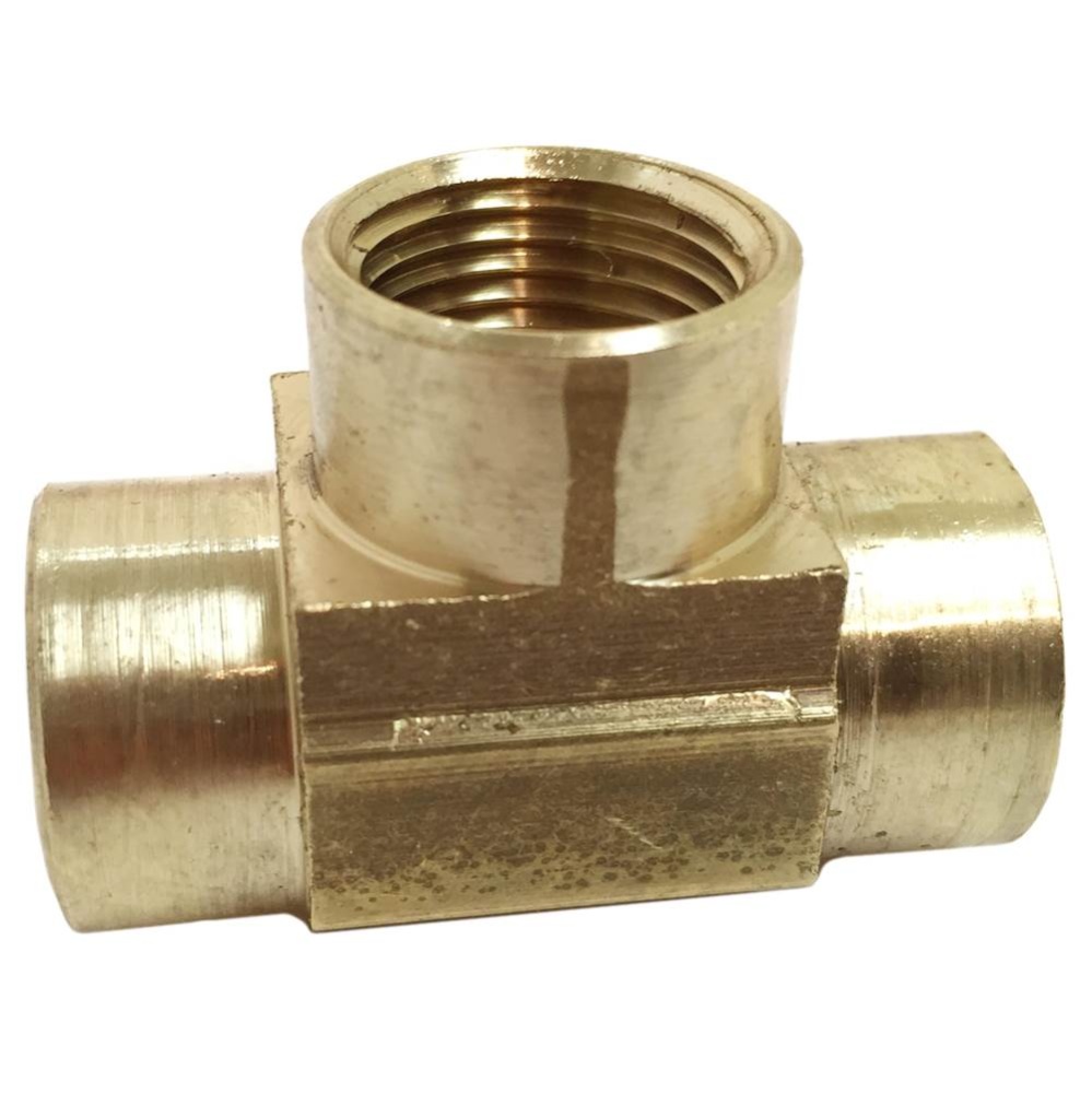 17700253 - Tee 1/4 x 1/4 x 1/4 Fip Barstock Nl 1/bg