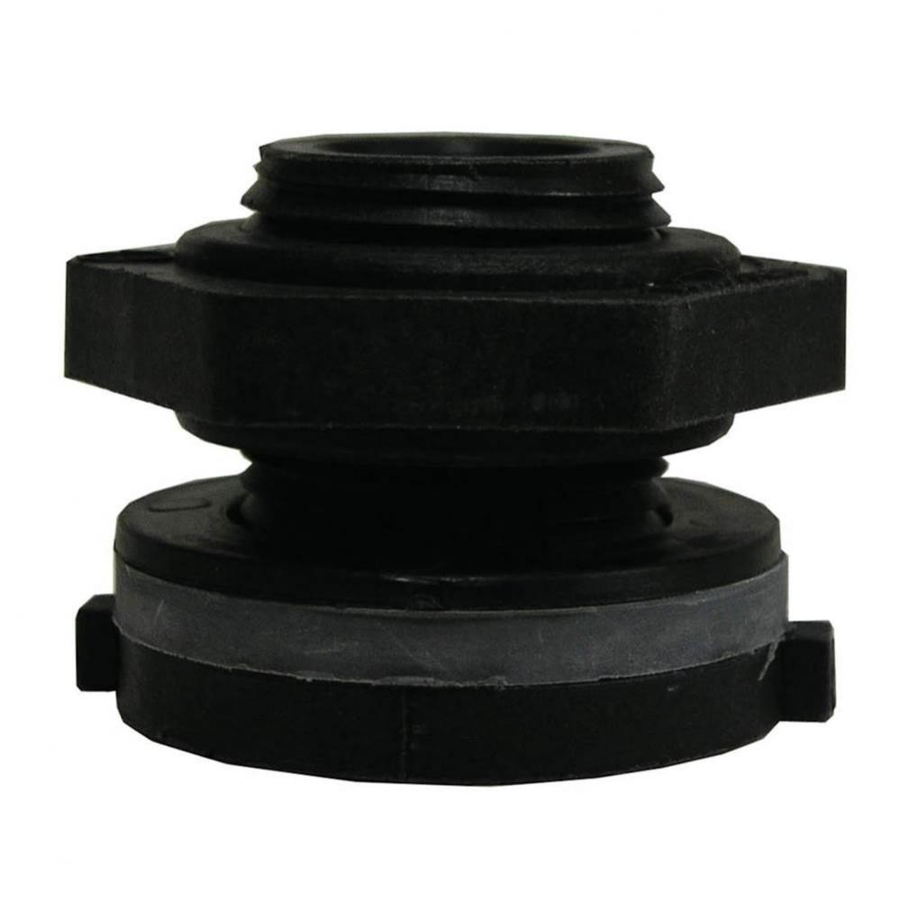 17101802 - Bulkhead Union Polypropylene 1/2 Fip W/ Buna Wshr 1/bg