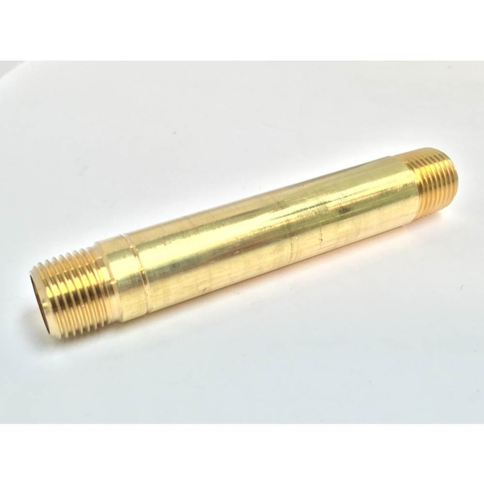 C0122248 - Pipe Nipple Yellow Brass 1/4 Mip x 5 Long 1/bg