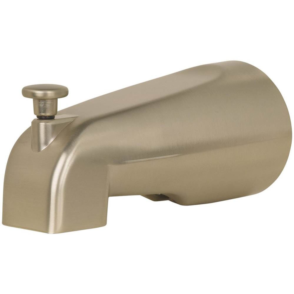 Smart Spout W/divertr Satin Nickel