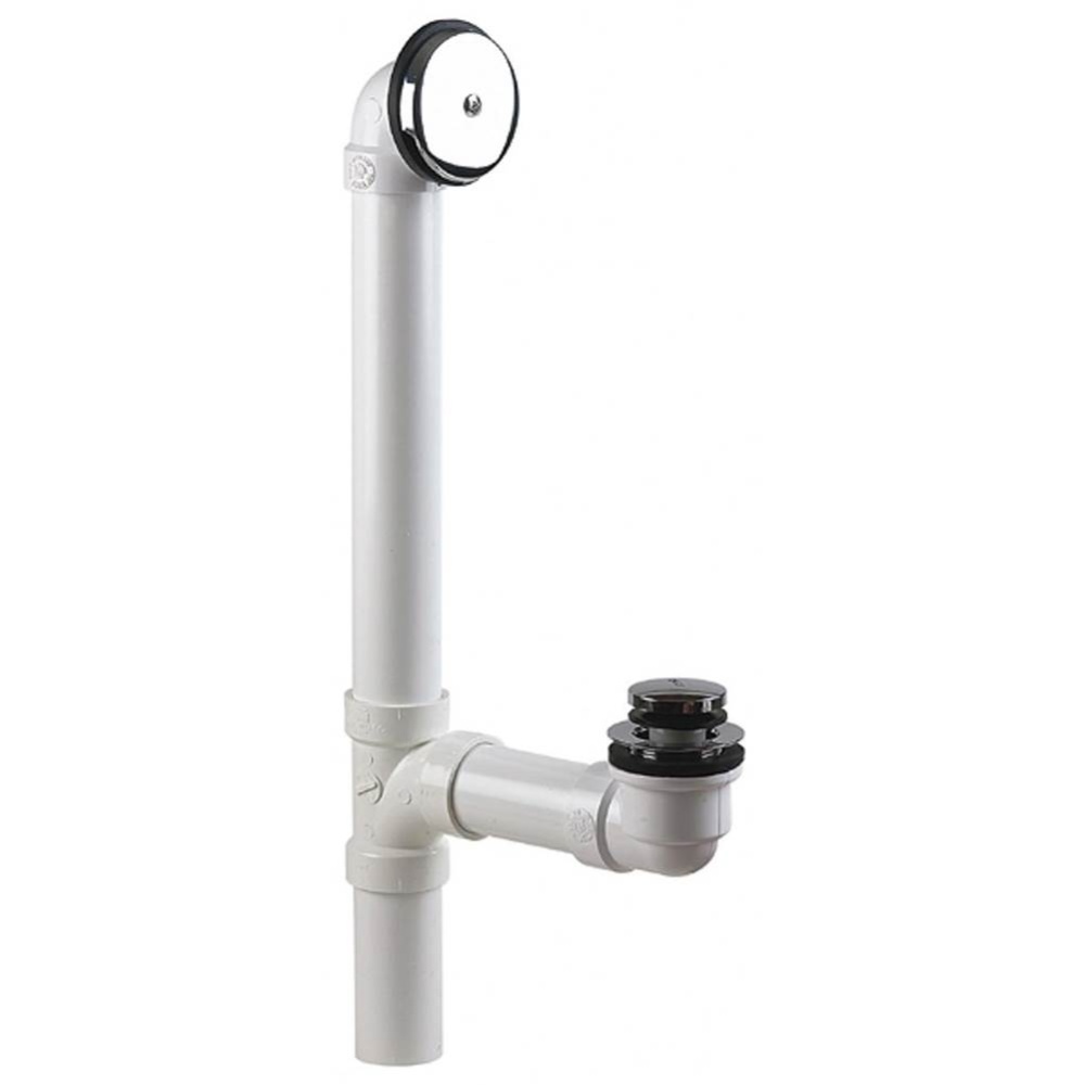 Ezy Touch W&o Pvc Sol Weld Znc Dr Body Full Kit Chrome Trim