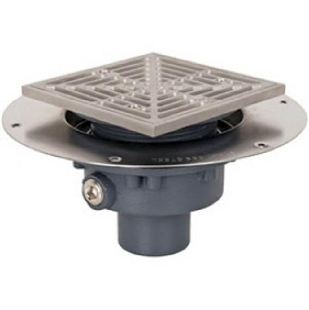 Drain Fl Halo 3 Di Nh Ss R&s Sqr