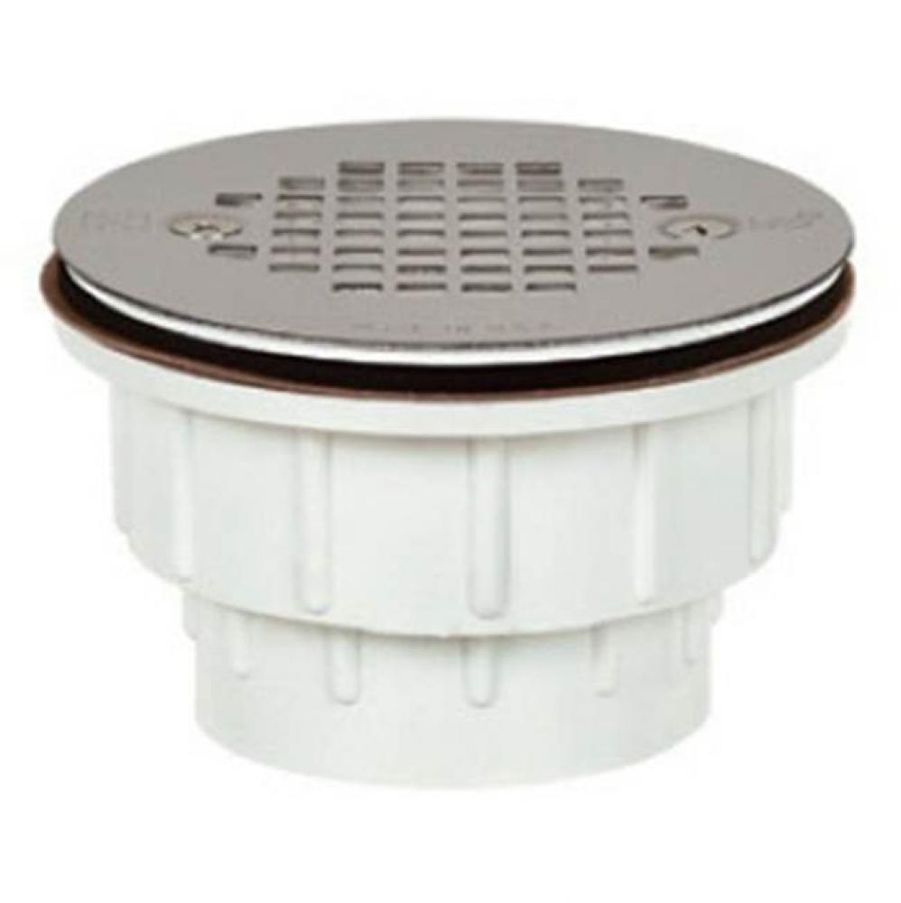 Drain Shwr Combo Abs Ss Strn Snap