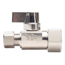 Sioux Chief 129-G2F1C - 1/2 Fip x 3/8 Compression Nl 1/4-turn Straight Stop