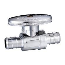 Sioux Chief 131-G2X2X04 - 0121033 - Str Stop 1/2 Pex X 1/2 Pex F1807 1/4-turn Chrome 1/bx