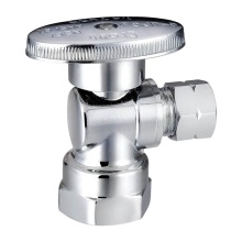 Sioux Chief 132-G1F1C04 - 0121031 - Ang Stop 3/8 Fip x 3/8od Comp 1/4-turn Chrome 1/bx