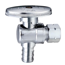 Sioux Chief 132-G2X1C04 - 0121030 - Ang Stop 1/2 Pex F1807 x 3/8od Comp 1/4-turn Chrome 1/bx