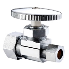 Sioux Chief 133-G2C1C04 - 0147037 - Str Stop 5/8od x 3/8od Comp Multi-turn Chrome 1/bx