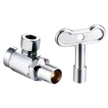 Sioux Chief 134-G2S1CLK04 - 0121006-ang Stop 1/2 Swt x 3/8 Od Comp Lk Multi-turn Chrome 1/bx