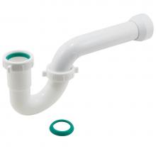 Sioux Chief 230-0406201 - P-trap Whte 1-1/2 Pvc S-weld Trap Adaptr & Pvc Wallbend Soft Wshrs1/bg