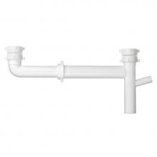 Sioux Chief 230-180616101 - End Outlet Telescoping Wht All Purpose 1-1/2x16 W/ 1/2 Dw Brnch 1/bg