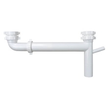 Sioux Chief 230-180616201 - End Outlet Tele Wht All Purpose 1-1/2x16 W/ 1/2 Dw Branch & Soft Wshr