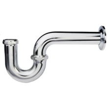 Sioux Chief 240-01831C04 - P-trap 1-1/4 x 1-1/2 Choke Neck W/ Brass Nuts Chrome 17ga 1/bx