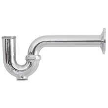 Sioux Chief 240-0454C04 - P-trap 1 1/4 W/ Cleanout Chrome Cast Body 17ga 1/bx