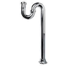 Sioux Chief 240-12631C04 - S-trap 1-1/2 W/ Brass Nuts & Bell Escut Chrome 17ga 1/bx