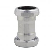 Sioux Chief 240-8051C25 - Coupling Slip Joint 1-1/4 Chrome 22ga W/ Cp Zinc Nuts, 1/bag