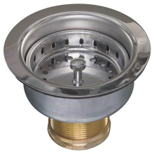 Sioux Chief 245-16450C04 - Specification Deep Cup Sink Strainer, Zinc Nuts, Chrome 1/bx