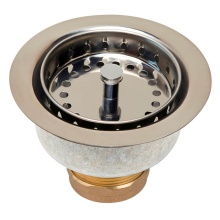 Sioux Chief 245-16522C04 - Ball-lok Cup Style Sink Strainer Chrome W/ Brass Nuts 1/bx