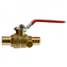 Sioux Chief 648XG3FPD - 3/4 Pex x 3/4pex Ball Valve W/drain No-lead