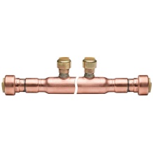 Sioux Chief 672Q0699 - Mnfld 3/4 Pdq x 3/4 Pdq W/6-1/2 Pdq Br Nl