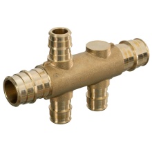 Sioux Chief 672WGT0399 - Multiport Tee 1/2 F1960 3 Port 3/4 F1960 x 3/4 F1960 H Pattern-1/bg