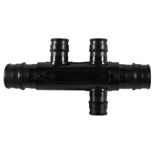 Sioux Chief 672WPT0399 - Multiport Tee Ppsu-a F1960 3/4 x 3/4 W/3) 1/2 Outlets Hpat